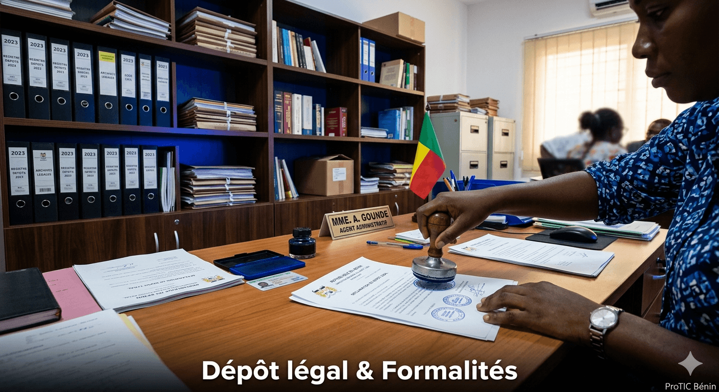 Dépôt légal et formalités administratives — Bibliothèque Nationale Bénin