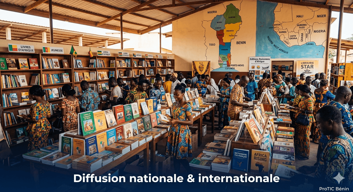 Distribution nationale et internationale de livres — ProTIC Editions