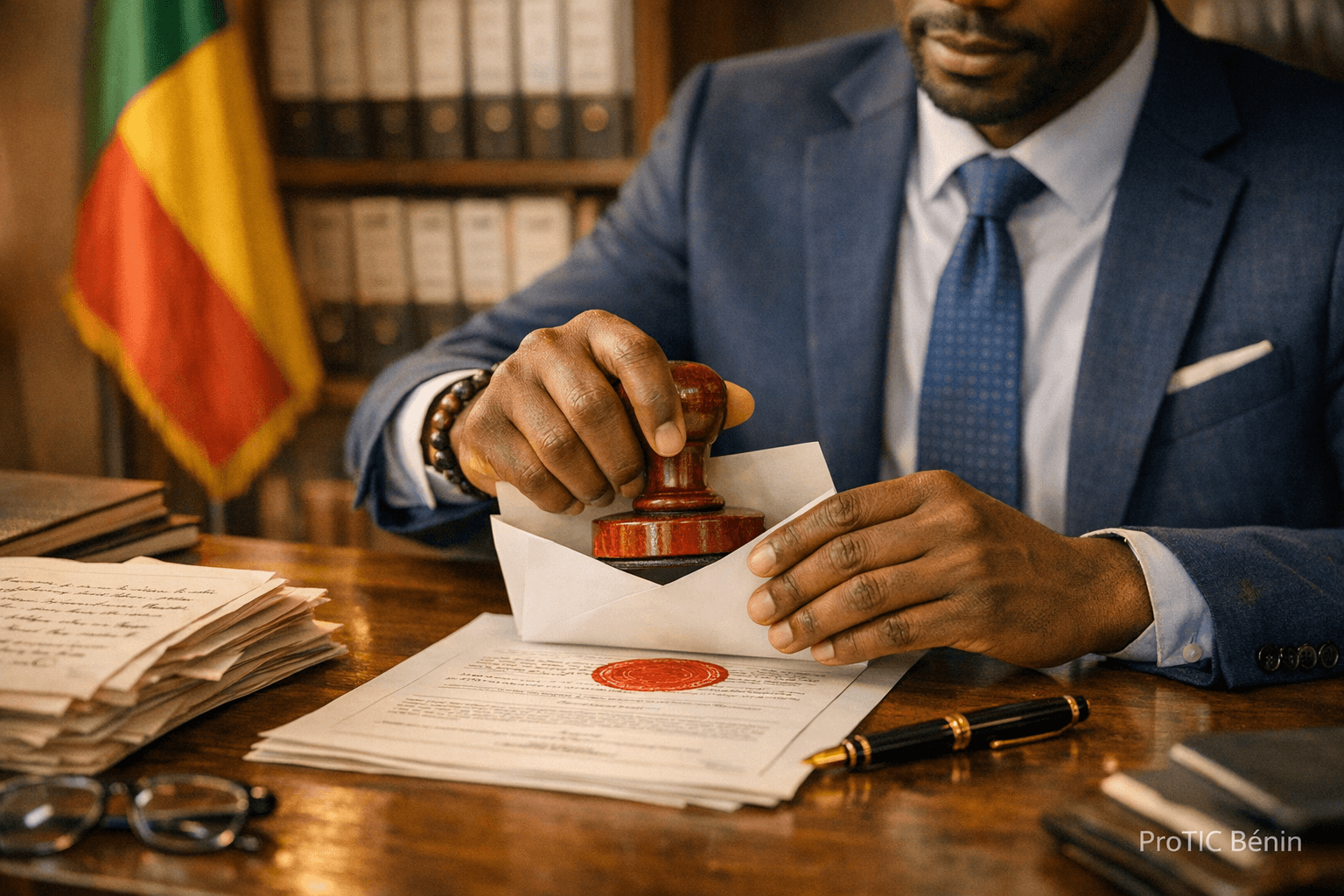 Dépôt légal officiel à la Bibliothèque Nationale du Bénin — ProTIC